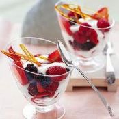 Ricotta Cranberry Custard