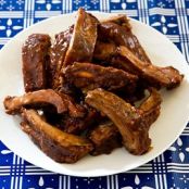 Slow Cooker Sweet and Sour ribs