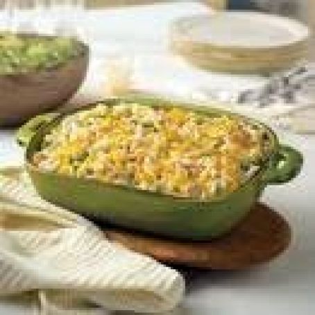 Swiss 'N Turkey Casserole