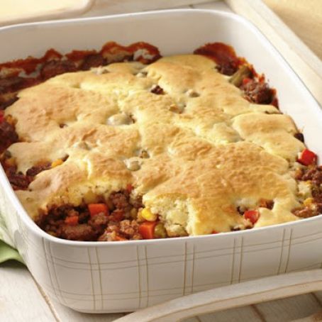 Easy Hamburger Pot Pie