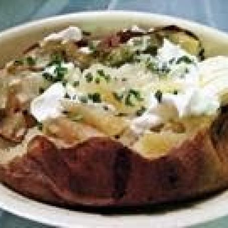 Baked Potatoes and Sour Cream 3pts