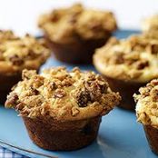 Carrot Pumpkin Cheesecake Muffins