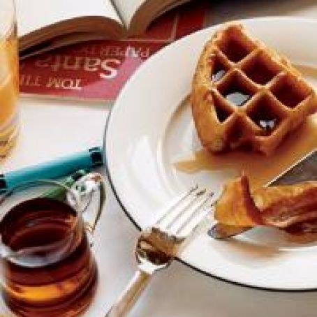 Cornmeal & Ricotta Waffles