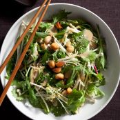 Mixed Asian Salad with Macadamia Nuts