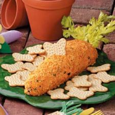 Carrot-Shaped Cheese Spread Recipe