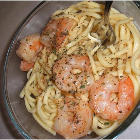 Garlic Shrimp with White Wine Sauce