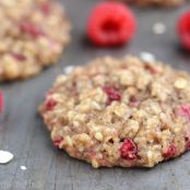 Raspberry Oatmeal Cookies