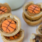 Basketball Mini Cookie Pies