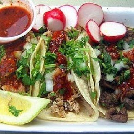 TACOS DE DISCADA ESTILO CHIHUAHUA