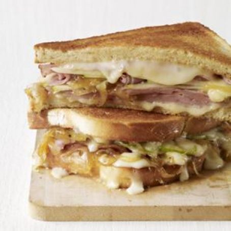 Grilled Ham and Taleggio Cheese Sandwich My Way