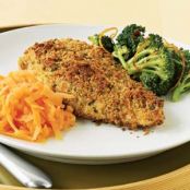 Chicken With Parmesan, Garlic, and Herb Crust