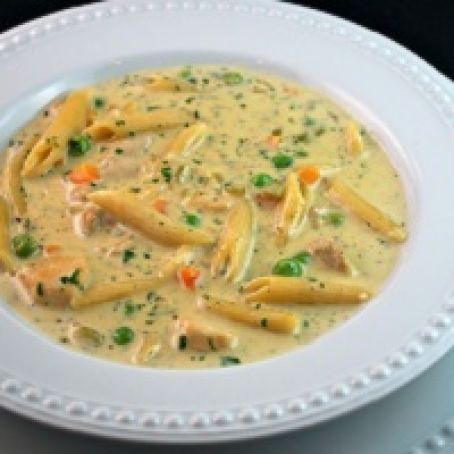 Creamy Chicken Pasta Soup Recipe - (3.9/5)
