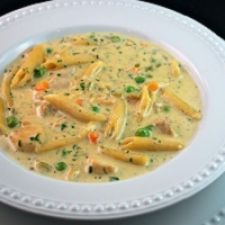 Creamy Chicken Pasta Soup