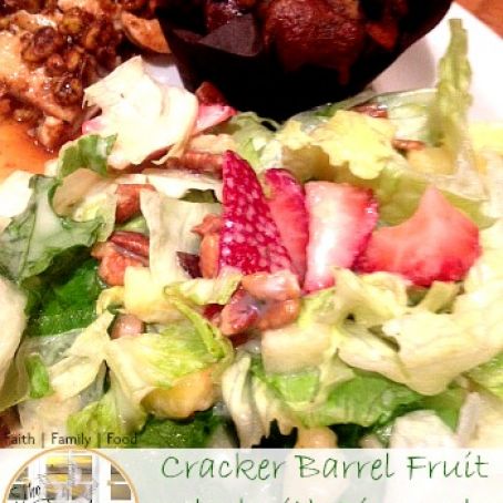 Cracker Barrel Fruit Salad with Pineapple Ranch Dressing