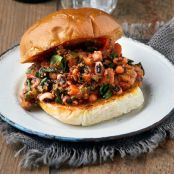 Slow Cooker Sloppy Black-Eyed Peas