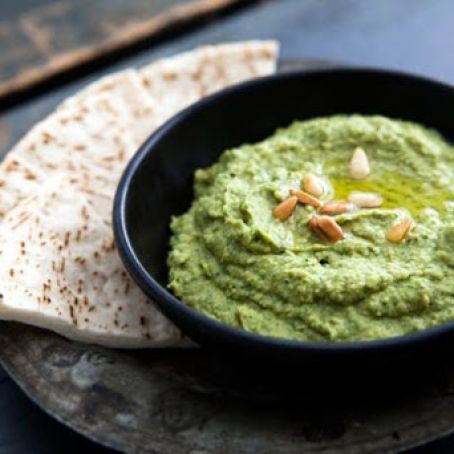 Basil Hummus