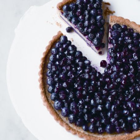 Blueberry & Huckleberry Grand Marnier Tart