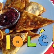 Cinnamon Sugar Dessert Chips With Fruit Salsa