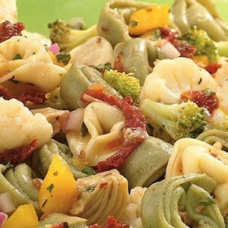 Italian Tortellini-Vegetable Salad