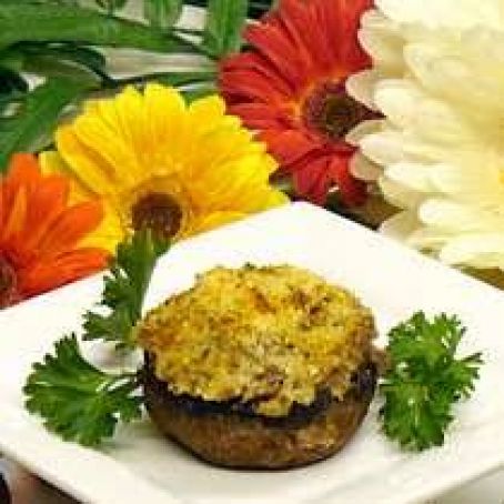 Sausage Cheese Stuffed Mushrooms