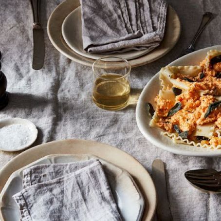 Sweet Potato Gnocchi with Lemon Ricotta