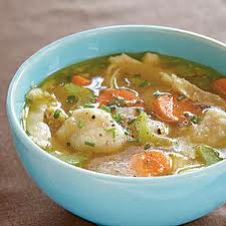 Easy Chicken and Dumplings