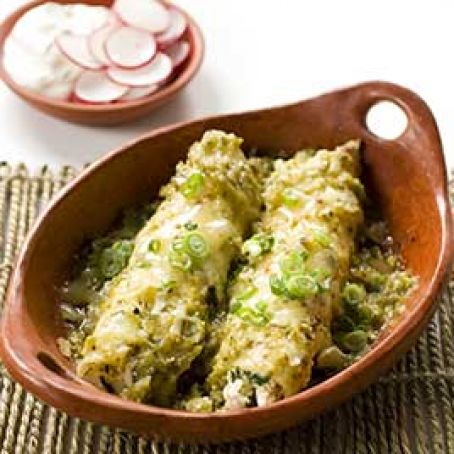 Enchiladas Verdes