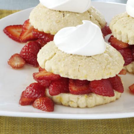 Fresh Berry Shortcakes Recipe