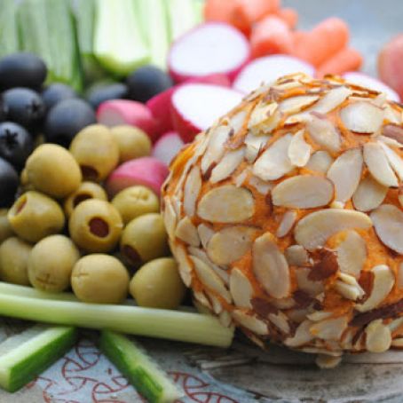 Kick Ace Extra Sharp Raw Vegan Cheddar Cheese Ball