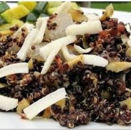 BLACK QUINOA PILAF