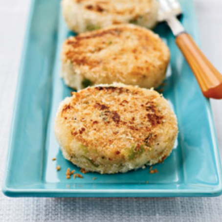 Crisp Mashed Potato Cakes