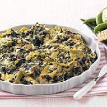 Cheesy Spinach and Artichoke Dip