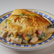 Easy Chicken Pot Pie for 2