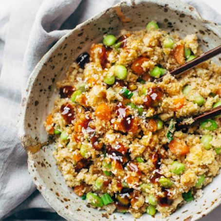 15 Minute Cauliflower Fried Rice