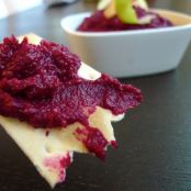Roasted Red Beet Hummus
