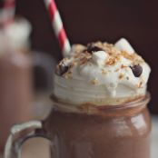 Creamy Crockpot Coconut Hot Chocolate