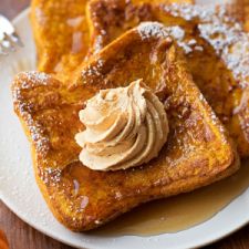 Pumpkin French Toast with Pumpkin Butter