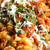 Chorizo Bolognese Pasta