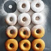 Cherry-Almond Doughnuts