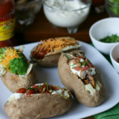 Slow Cooker Baked Potato Bar