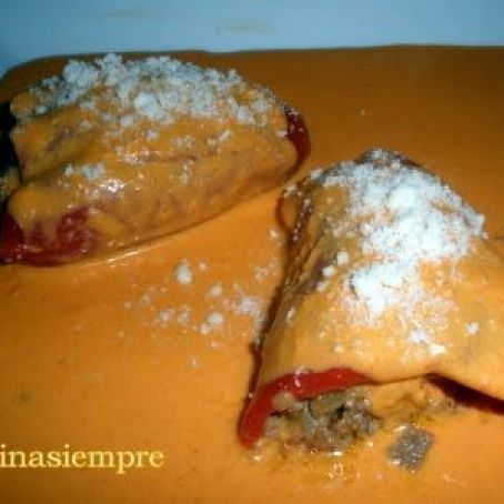PIMIENTOS RELLENOS DE CARNE
