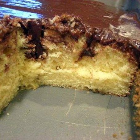 Chocolate Pudding Poke Cake