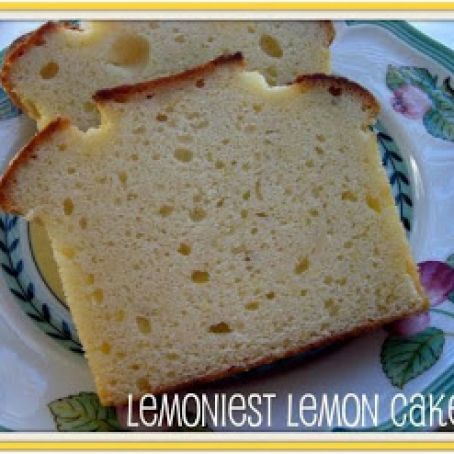 Lemoniest Lemon Cake