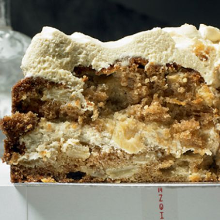 Apple and Olive Oil Cake with Maple Icing