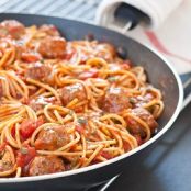 Weeknight Spaghetti and Meatballs
