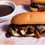 Braised Oxtail French Dip Sandwich