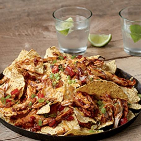 BBQ Turkey Nachos