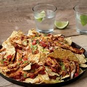 BBQ Turkey Nachos