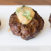 Smokey Burgers with Pineapple Teriyaki Sauce