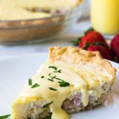 EGGS BENEDICT QUICHE